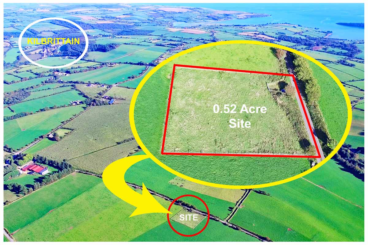 Site for sale at Barleyfield Kilbrittain