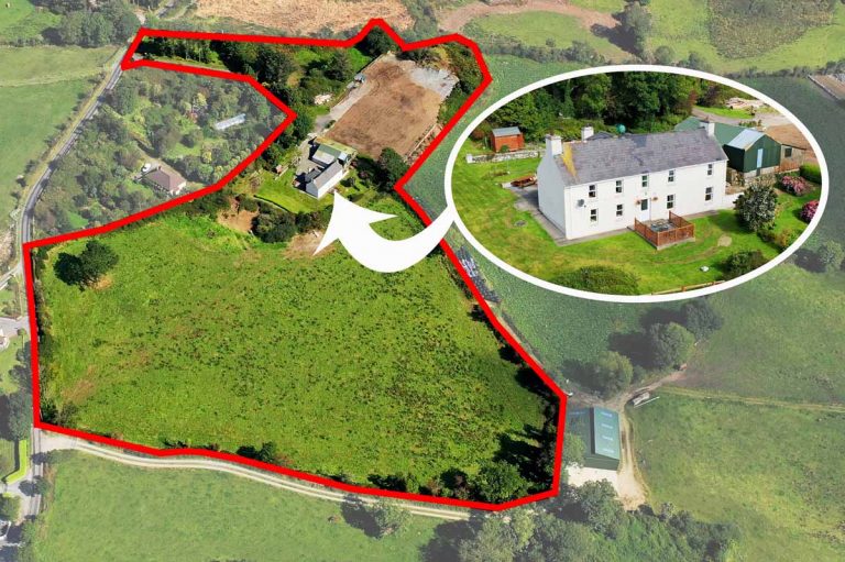 house on 6 acres for sale in Skibbereen
