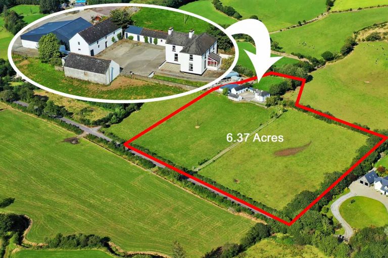 House with 6 acres at Woodview Rossmore Clonakilty
