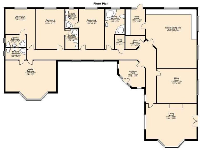 Coolmoreen Innishannon Floor Plan