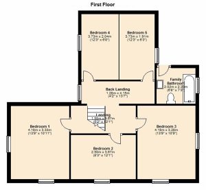 Woodview first floor floor plan