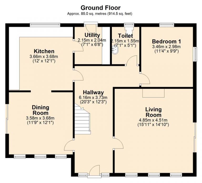 Slide Arrow Right for Floor Plan
