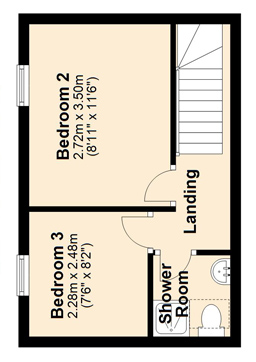 Slide Arrow Right for floor plan
