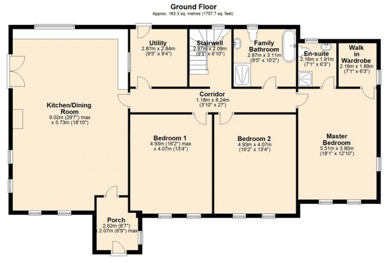Slide Arrow Right for Floor Plan