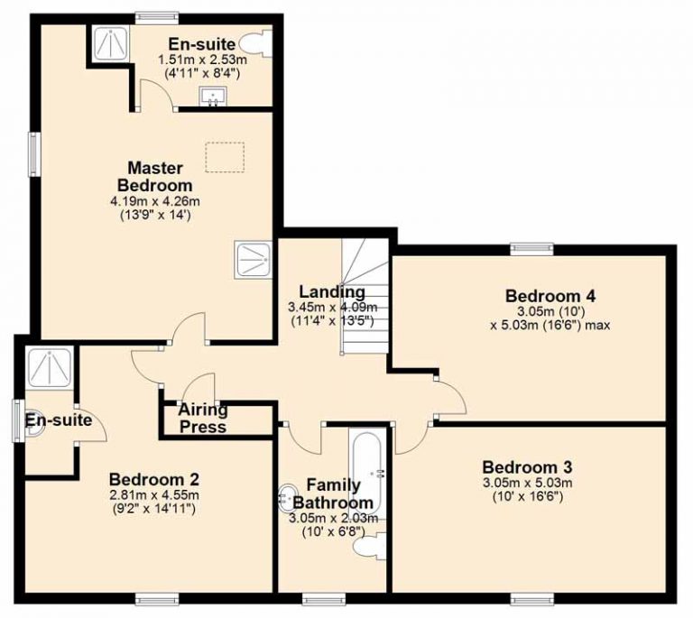Slide Arrow Right for floor plan