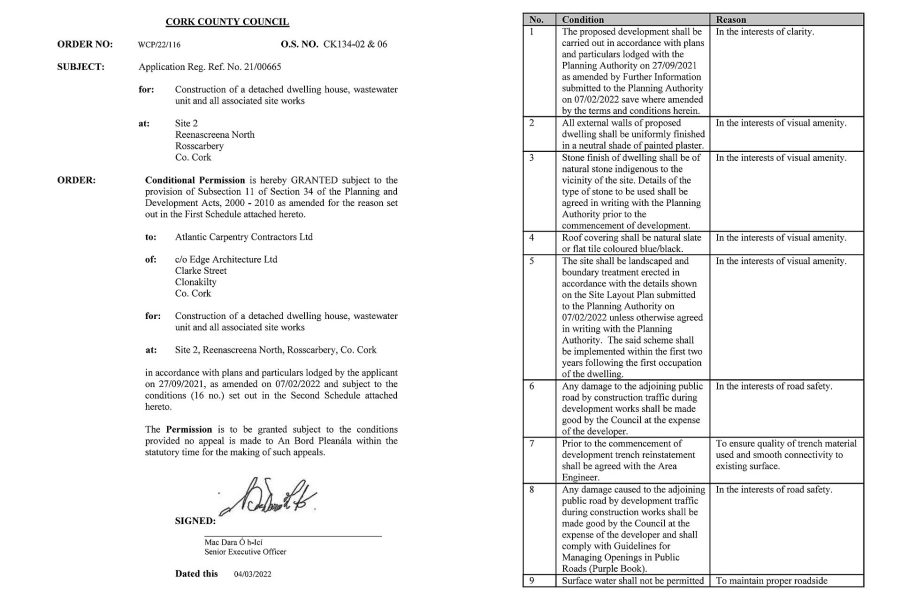 9_Planning Conditions Page 1 & 2